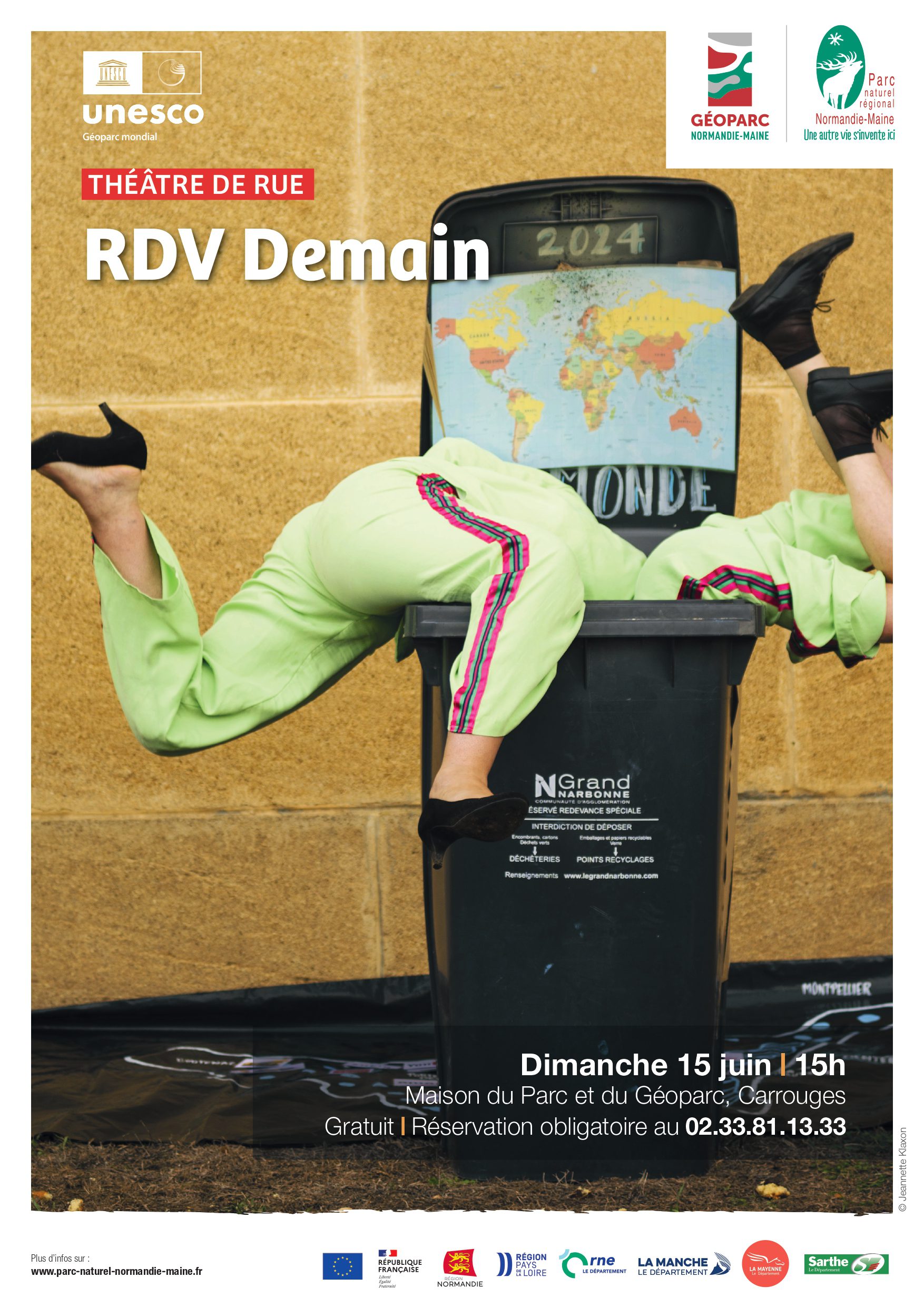 Théâtre de rue : RDV Demain