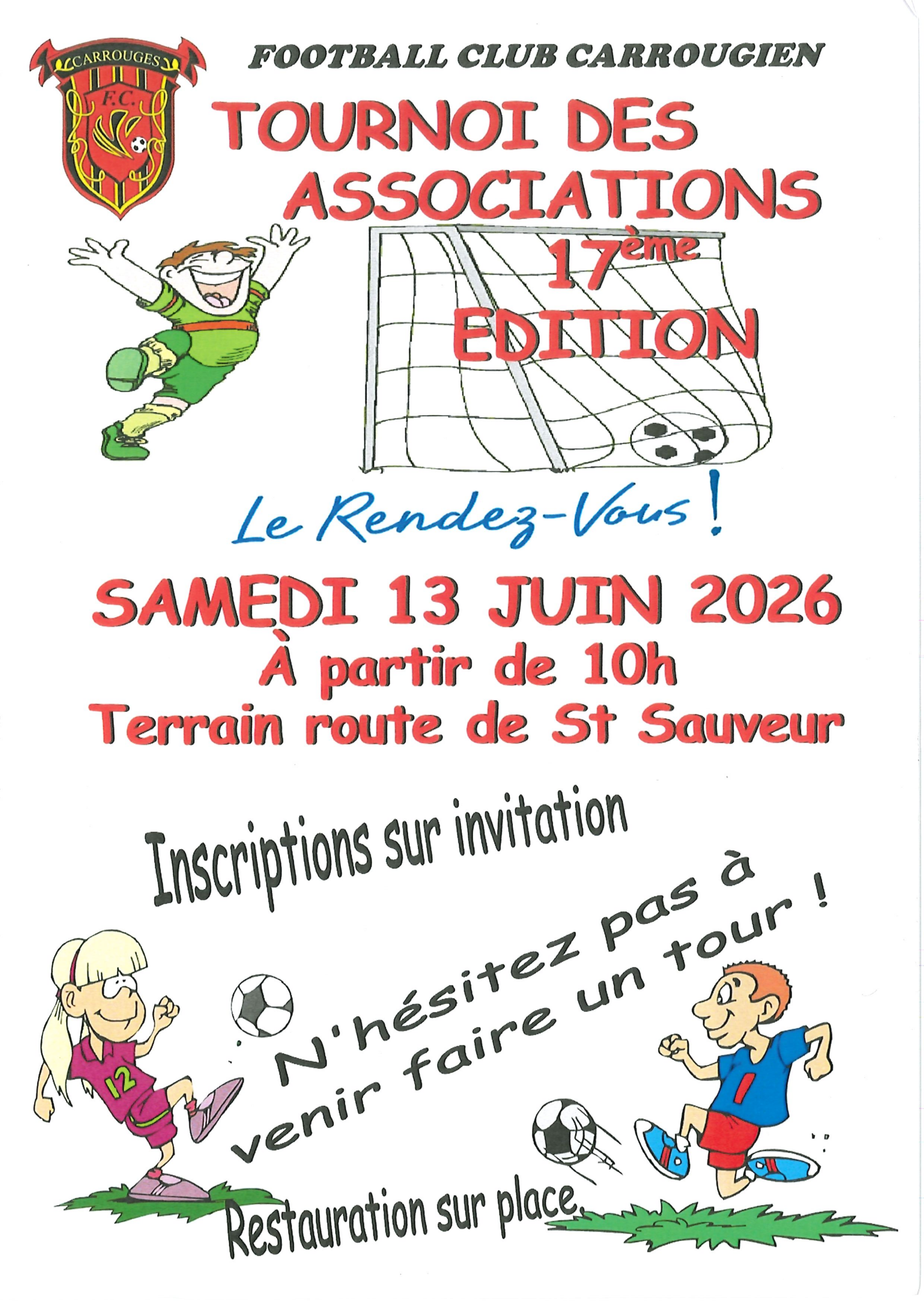 Tournoi de Foot des Associations